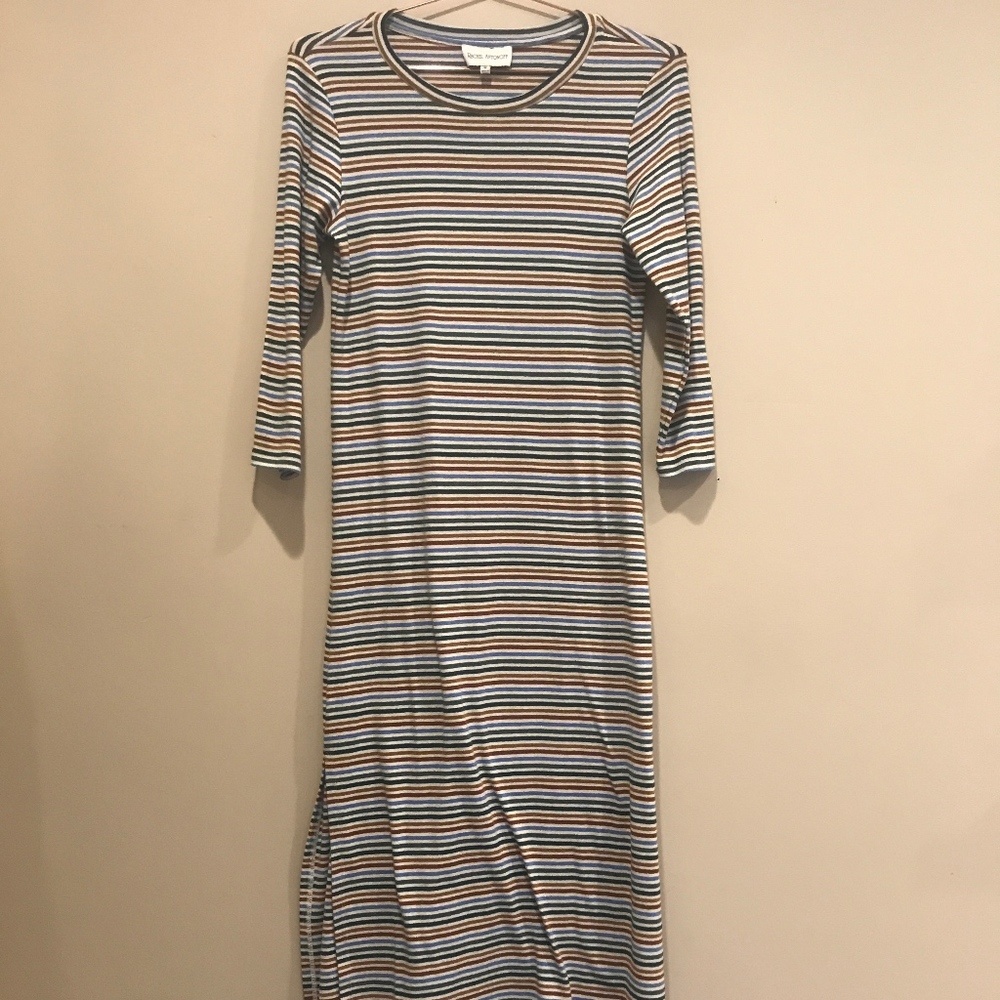Rachel Antonoff Anita Striped Midi Dress